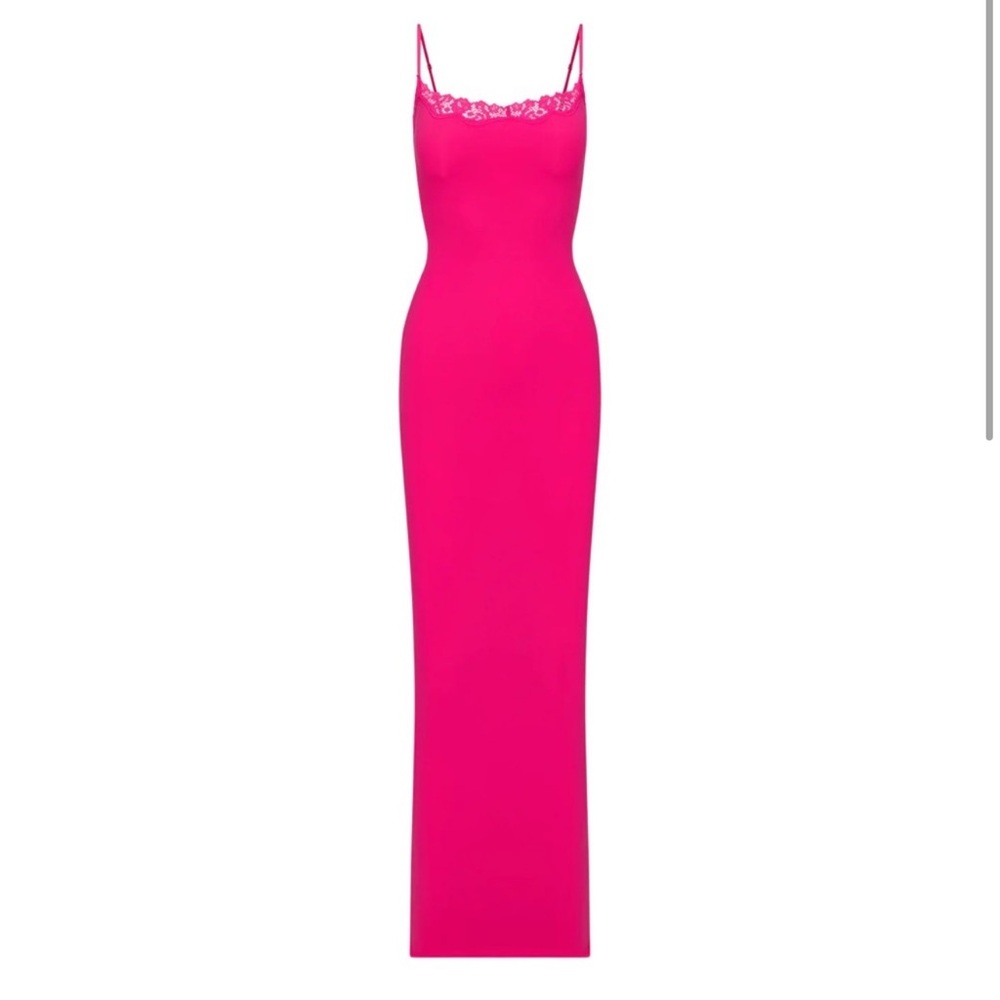 Skims Limited Edition Pink Dress size Small NWT
